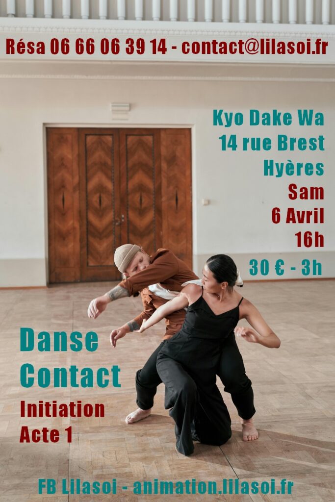 danse contact initiation